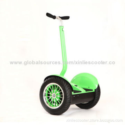 2-wheel Balance Stand-up Adult Kick Scooter, 18kph Maximum Speed